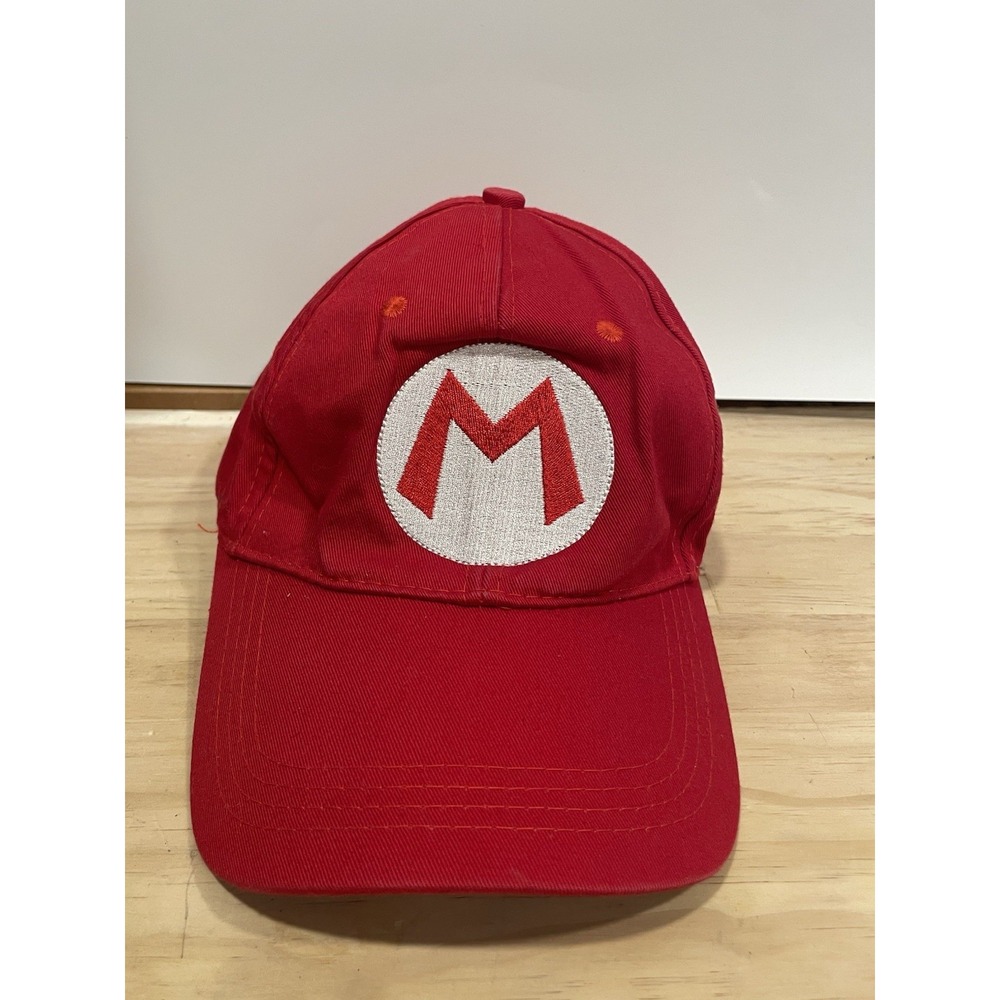 Mario hat with adjustable strap / Super Mario Bros. baseball cap